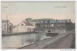 17151g PONT Du CANAL - Luttre - 1910 - Colorisée - Pont-a-Celles