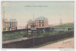 17117g PONT Du CHEMIN De FER - Luttre - 1906 - Colorisée - Pont-a-Celles