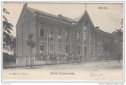 17387g ECOLE COMMUNALE - Marche - 1906 - Marche-en-Famenne