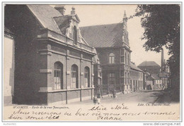 17397g ECOLE - Rue JONCQUIERE - Wasmes  - 1905 - Colfontaine