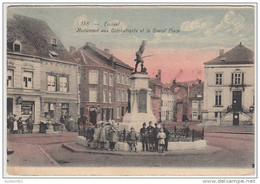 17818g MONUMENT Aux COMBATTANTS - GRAND'PLACE - Ensival - Colorisée - Verviers