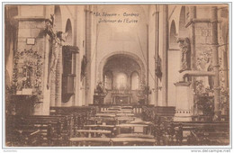 17836g Intérieur De L'EGLISE - St-Séverin - Condroz - 1937 - "Ory - Renard Epicerie Billard..." Au Verso - Nandrin