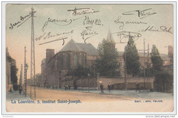 18262g INSTITUT Saint-Joseph - La Louvière - 1909 - Colorisée - La Louvière