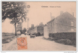 18725g ROUTE De PRESLE - Châtelet - 1919 - Relais - Châtelet