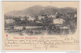 19016g GLEICHENBERG - Panorama - 1899 - Feldbach