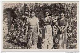 19266g FIJIAN Women - Carte Photo - Fidji