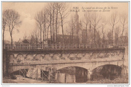 19554g CANAL Au Dessus De La SENNE - De Vaart Over De Zenne - Halle - Halle