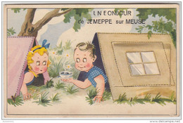 19593g Un BONJOUR De JEMEPPE Sur MEUSE - Camping -  Carte à Systèmes - Seraing