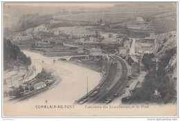 19615g CHEMIN De FER - Panorama Sur DOUXFLAMME Et Le PONT - Comblain-au-Pont - Comblain-au-Pont
