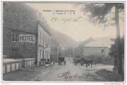 19644g QUARTIER De La GARE - HOTEL - Hastière - 1906 - Hastiere