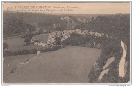 19882g VALLE De L'OURTHE - Roche Aux Corneilles - Ruines De LOGNE Ver PALOGNE - Vue De ST-RAHT - Ferrières