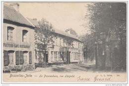 20068g CAFE RESTAURANT Peeters - Le Pannehuis - Rue Léopold - Jette - 1905 - Jette