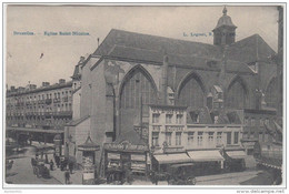 20155g Eglise SAINT NICOLAS - "A L' Etoile D' Or - Horlogerie - Bijouterie" - Bruxelles - Brüssel (Stadt)