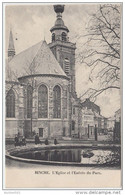 20471g ENTREE Du PARC - EGLISE - Binche - 1902 - Binche