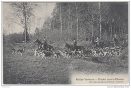 21065g DEPART Pour La CHASSE - RALLYE - Vielsam - Vielsalm