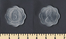 East Caribbean States 5 Cents 1989 - Unclassified