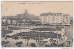 21230g PLACE De La CONSTITUTION - Bruxelles - 1911 - Brussels (City)