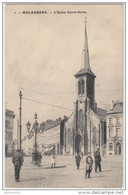 21360g EGLISE Sainte-Barbe - Brasserie - Molenbeek  - 1909 - St-Jans-Molenbeek - Molenbeek-St-Jean