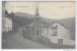 21388g ENTREE De VILLAGE - EGLISE - ROUTE De Grand-Coo - "Grottes De Remouchamps" - Stavelot