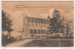 21552g EGLISE N. D. Du SABLON - SQUARE Du PETIT SABLON - Bruxelles - 1911 - Brüssel (Stadt)