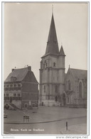 21589g STADHUIS - KERK -HOTEL De VILLE - EGLISE - Bilzen - Carte Photo - Bilzen