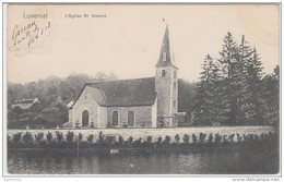 21609g EGLISE St Hubert - Loverval - 1913 - Gerpinnes