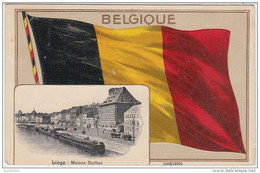 21707g  MAISON CURTIUS - DRAPEAU - Liège - 1910 - Liège