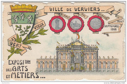21915g EXPOSITION ARTS Et METIERS - Ville De Verviers - 1908 - Verviers