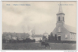 22127g CHATEAU - EGLISE - PRAIRIE - Orroir - 1908 - Kluisbergen