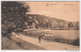 22360g CHEVAUX De TRAIT - ROUTE De DINANT - Waulsort - 1912 - Hastiere