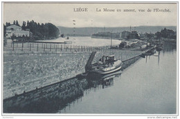 22362g BATEAU - La MEUSE En AMONT - Vue De L'EVECHE - Liége - 1909 - Liege
