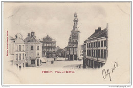 23511g PLACE - BEFFROI - Thielt - 1901 - Tielt