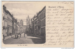 23532g RUE De LILLE - "HOTEL DE LA TETE D'OR" - Ypres - 1900 - Ieper