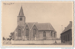 23558g EGLISE - Thieulain - Carte Photo - Leuze-en-Hainaut