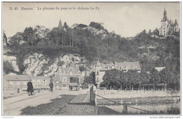 23831g  PONT - CHATEAU Le FY - ATTELAGE - Esneux - 1909 - Esneux