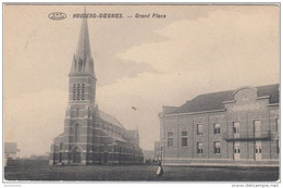 24143g  GRAND'PLACE - EGLISE - Houdeng-Goegnies - 1911 - La Louvière