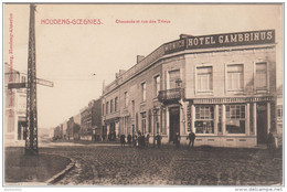24152g  HOTEL GAMBRINUS - RESTAURANT - RUE De TRIEUX - Houdeng-Goegnies - La Louviere