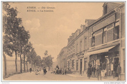 24398g  Die GRENZE - La FRONTIERE - "CONFECTIONNES Sur MESURE" -  Athus - Athem -1919 - Aubange