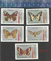 BUTTERFLIES BUTTERFLY PAPILLONS SCHMETTERLINGE VLINDERS - MARIPOSAS -  SPAR HALLI- MATCHBOX LABELS FINLAND - Zündholzschachteletiketten