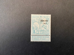 Belgique - Charnière : Timbres Numéros 104 état Charnière - 1910-1911 Caritas