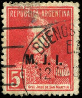 Pays :  43,1 (Argentine)      Yvert Et Tellier N° :    ?? (o) / Götig Et Jalil N° O407A (o) - Used Stamps