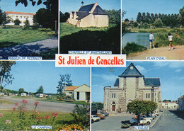 SAINT JULIEN DE CONCELLES, MULTIVUE, COULEUR REF 5636 - Saint Julien De Vouvantes