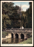 ALTE POSTKARTE HAMM IN WESTFALEN BLICK VOM NORDRING AUF DIE PAULUSKIRCHE Brücke Paar Kirche Ansichtskarte Postcard Cpa - Hamm