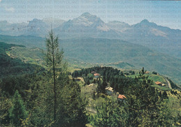 CARTOLINA  PASSO DEI CARPINELLI M.842,LUCCA,TOSCANA,GARFAGNANA PITTORESCA-PANORAMA DA MONTE ARGEGNA-VIAGGIATA 1989 - Lucca