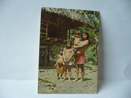 C.2538. AMAZONIA PERUANA INDIA YAGUA CON SUS NICOS   PERU PEROU CPM 1973 - Pérou