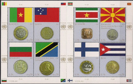 2012 UNO Wien Mi. 738-45 **MNH .  Flaggen Und Münzen Der Mitgliedsstaaten - Nuevos