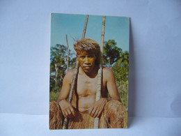 C.2558. AMAZONIA PERUANA PERU PEROU INDIO YAGUA CON SU CERBATANA CPM 1977 - Pérou