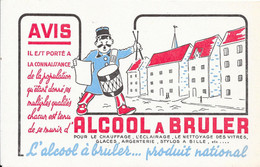 AVIS ...Il Est Porté à La Connaissance .......de Se Munir D'ALCOOL  A  BRULER ........... - Gas, Garage, Oil