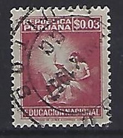 Peru 1952  Official  Compulsory Surcharge Stamp (o) Mi.35 - Perú