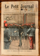 LE PETIT JURNAL - SUPPLENTO ILLUSTRATO  DEL 30/7/1899 - MESSAGGIO SOTTO IL FRANCOBOLLO  - RR - Prime Edizioni